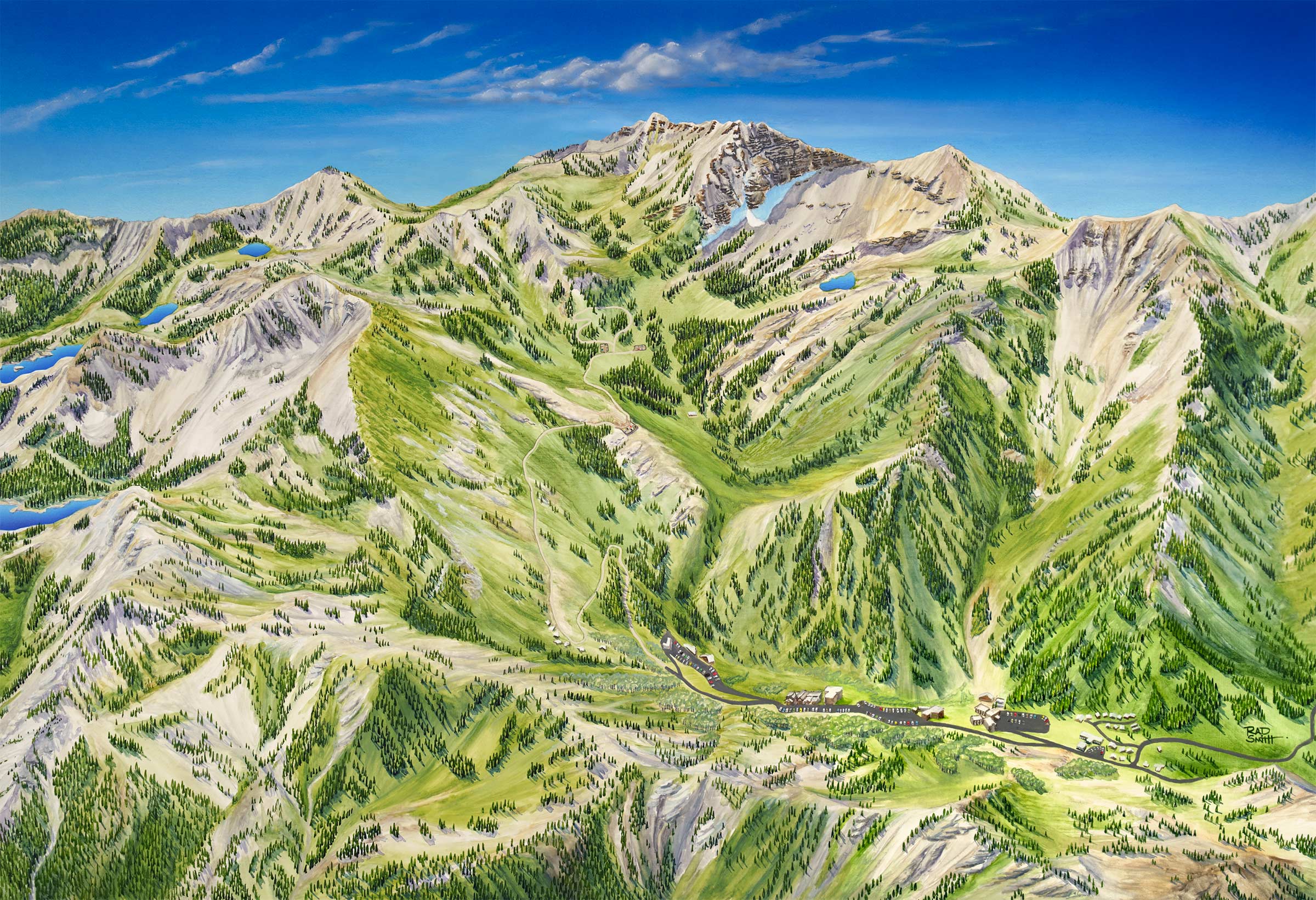 Alta Summer Map