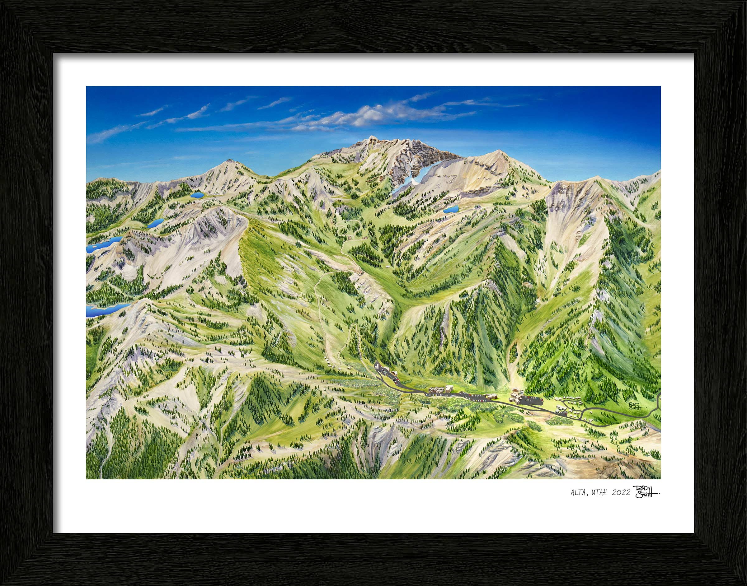 Alta Summer Map