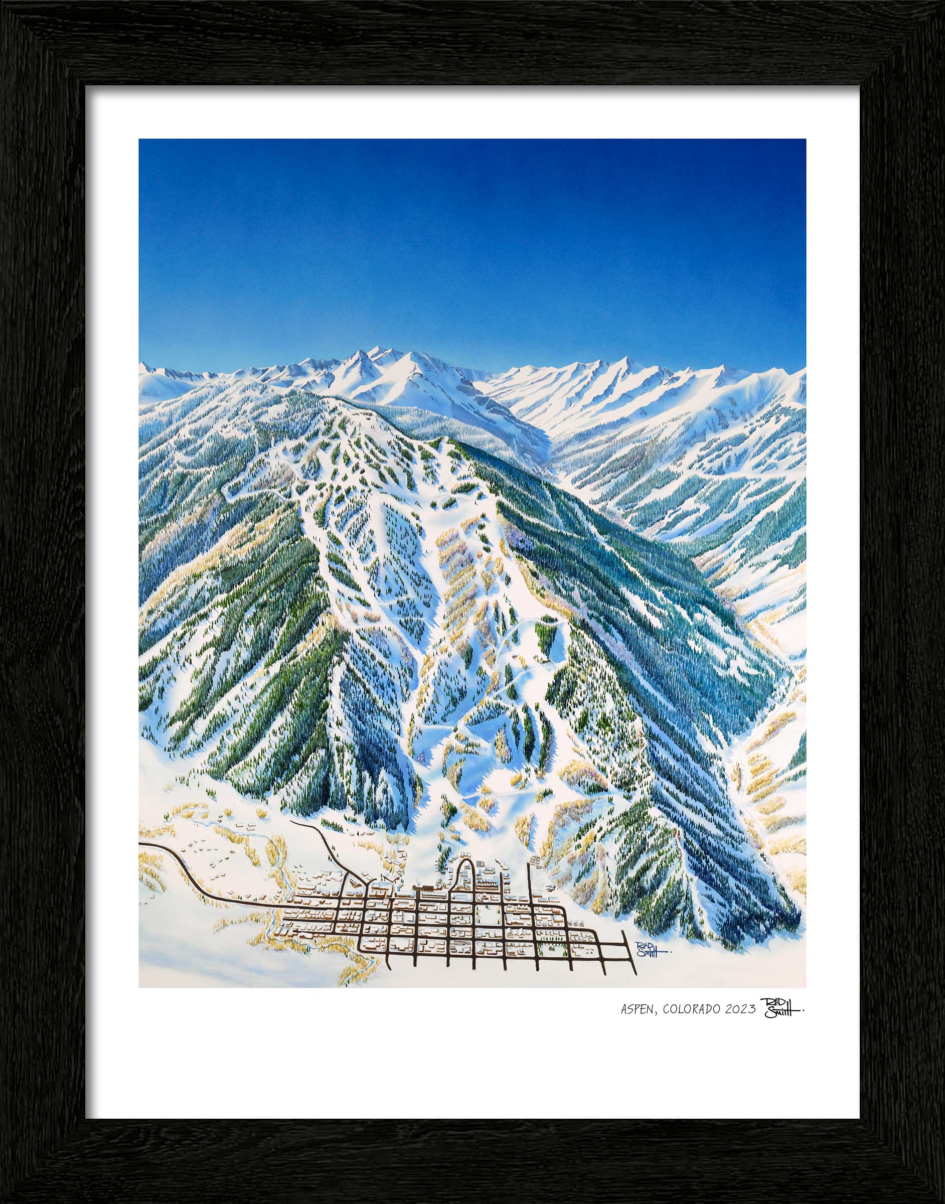 Aspen Ski Map