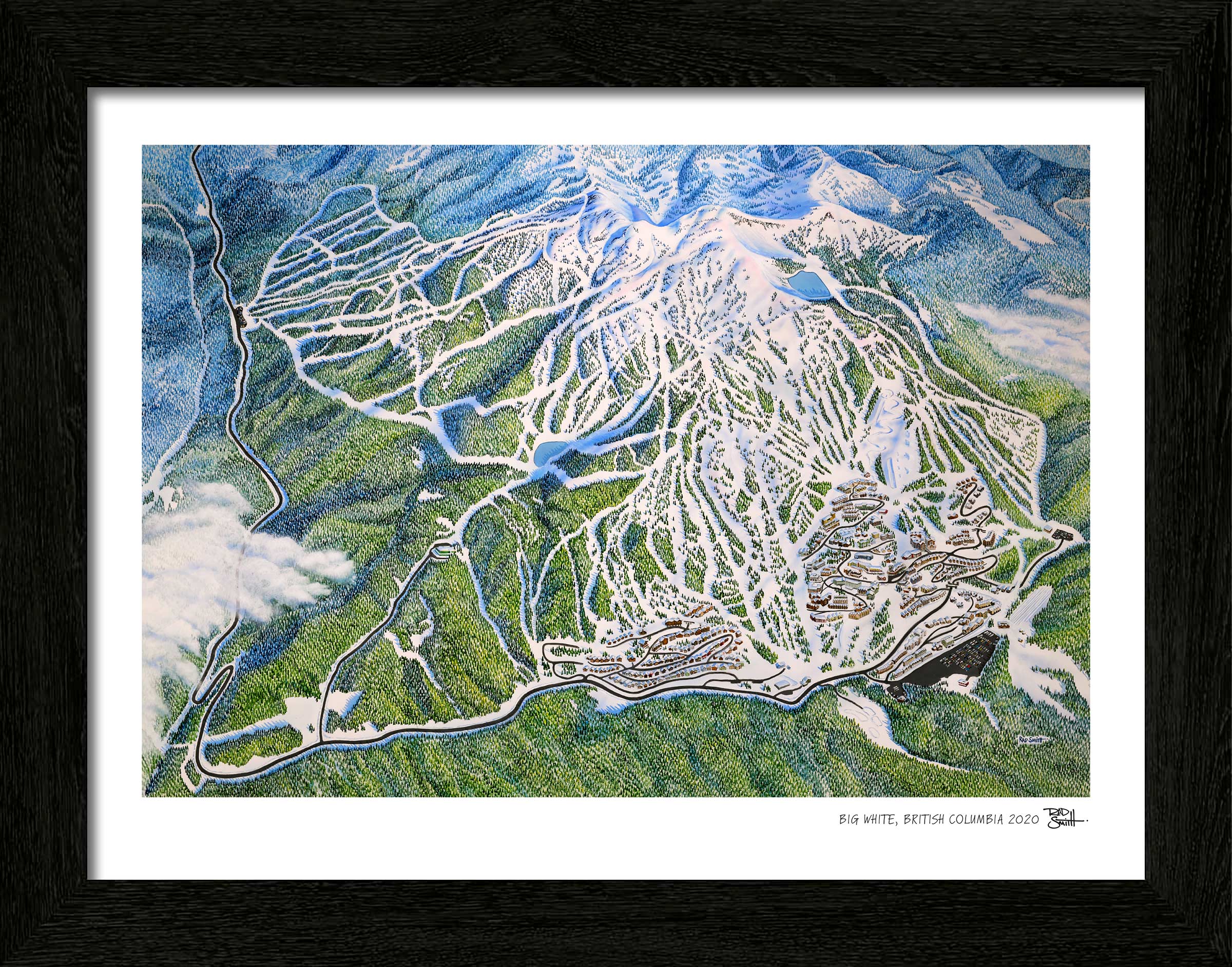 Big White Ski Map