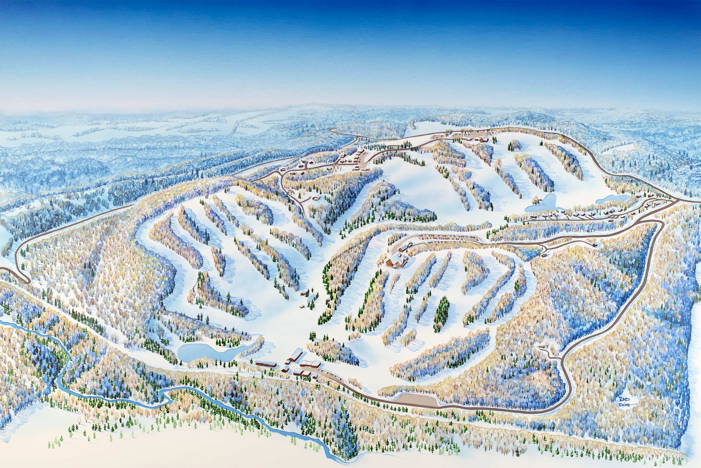 Caledon Ski Map