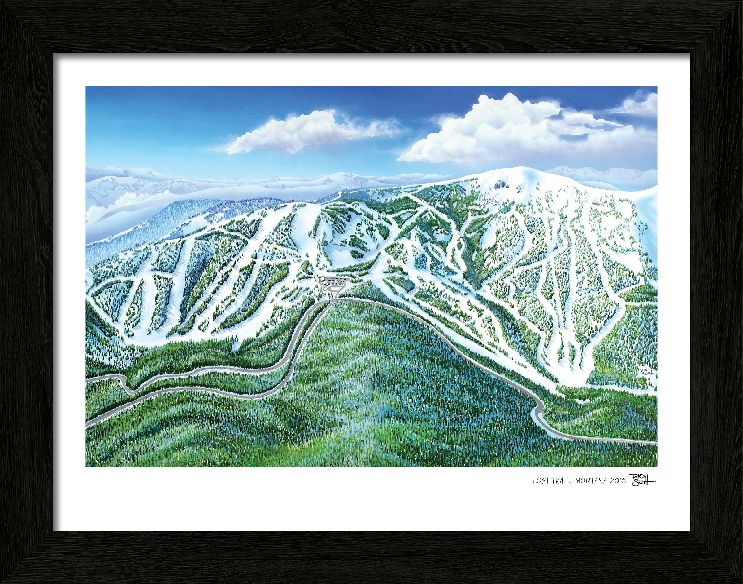 Lost Trail Ski Map